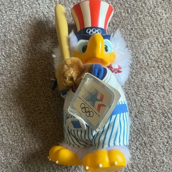 American Vintage Other - VTG ‘84 Sam The Eagle LA Olympics Figurine